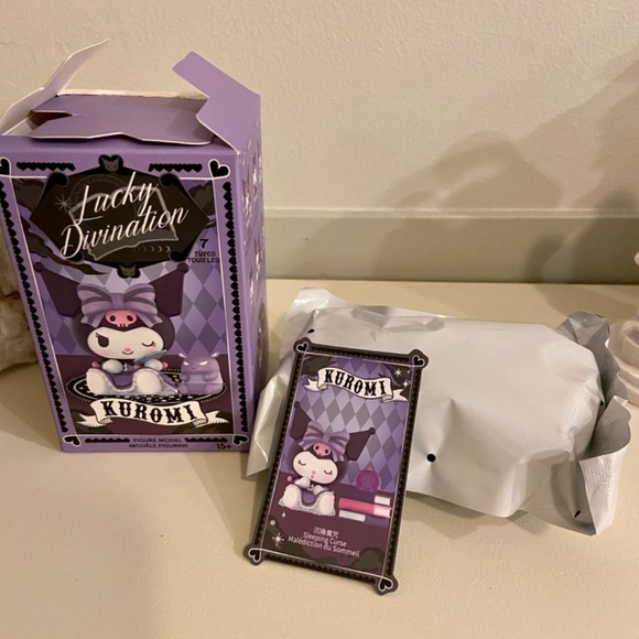 Kuromi Lucky Divination Series Miniso Blind Box - Sleeping Curse - Picture 3 of 3